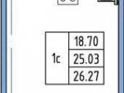 Студия, 26 м², 7/20 эт. Санкт-Петербург