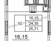 Студия, 25 м², 11/17 эт. Санкт-Петербург