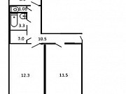 2-комнатная квартира, 47 м², 2/4 эт. Челябинск