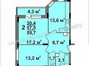 2-комнатная квартира, 59 м², 9/15 эт. Владимир