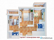 2-комнатная квартира, 72 м², 5/25 эт. Москва