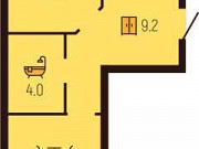 1-комнатная квартира, 37 м², 6/16 эт. Калининград