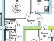 2-комнатная квартира, 50 м², 4/9 эт. Йошкар-Ола