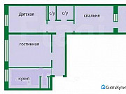 3-комнатная квартира, 62 м², 1/5 эт. Великий Новгород