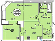 1-комнатная квартира, 43 м², 2/8 эт. Йошкар-Ола