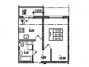 1-комнатная квартира, 32 м², 18/19 эт. Санкт-Петербург