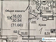 1-комнатная квартира, 30 м², 1/10 эт. Саратов