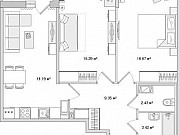 2-комнатная квартира, 69 м², 3/14 эт. Санкт-Петербург