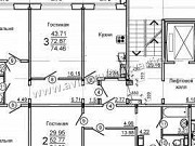 2-комнатная квартира, 56 м², 5/10 эт. Саратов