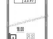 Студия, 26 м², 1/12 эт. Санкт-Петербург
