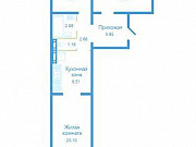 3-комнатная квартира, 59 м², 9/10 эт. Новосибирск