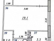 2-комнатная квартира, 44 м², 1/5 эт. Самара