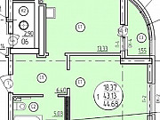 1-комнатная квартира, 45 м², 16/25 эт. Уфа