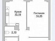 1-комнатная квартира, 39 м², 6/9 эт. Псков
