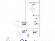 2-комнатная квартира, 61 м², 2/3 эт. Челябинск