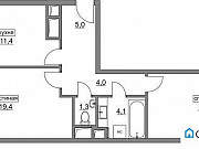 2-комнатная квартира, 62 м², 14/22 эт. Москва