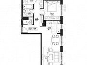 3-комнатная квартира, 67 м², 7/14 эт. Москва