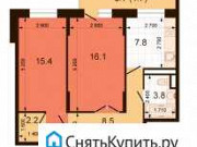 2-комнатная квартира, 55 м², 17/22 эт. Нижний Новгород
