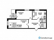 2-комнатная квартира, 61 м², 11/15 эт. Москва