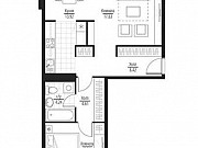 2-комнатная квартира, 58 м², 2/14 эт. Москва