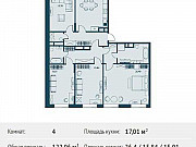 3-комнатная квартира, 97 м², 10/29 эт. Москва