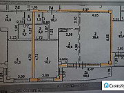 2-комнатная квартира, 67 м², 3/6 эт. Ростов-на-Дону