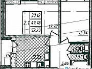 2-комнатная квартира, 49 м², 13/23 эт. Санкт-Петербург