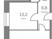 1-комнатная квартира, 46 м², 8/9 эт. Москва