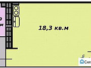 1-комнатная квартира, 24 м², 11/19 эт. Санкт-Петербург