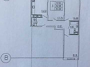 3-комнатная квартира, 83 м², 3/17 эт. Санкт-Петербург