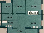 4-комнатная квартира, 172 м², 6/8 эт. Санкт-Петербург