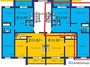 2-комнатная квартира, 67 м², 4/10 эт. Челябинск