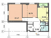 2-комнатная квартира, 78 м², 10/25 эт. Санкт-Петербург