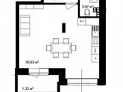 1-комнатная квартира, 44 м², 2/3 эт. Москва