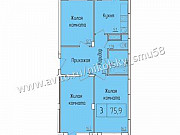 3-комнатная квартира, 75 м², 6/16 эт. Новочебоксарск