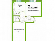 2-комнатная квартира, 67 м², 4/9 эт. Челябинск