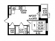 1-комнатная квартира, 32 м², 14/15 эт. Москва