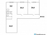 3-комнатная квартира, 76 м², 5/5 эт. Красноярск