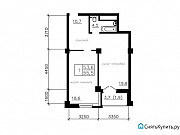 1-комнатная квартира, 55 м², 8/24 эт. Челябинск