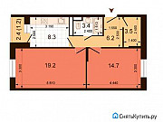 2-комнатная квартира, 56 м², 21/22 эт. Нижний Новгород