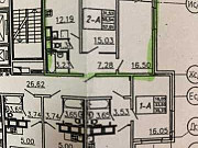 2-комнатная квартира, 55 м², 2/18 эт. Санкт-Петербург