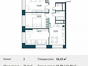 2-комнатная квартира, 71 м², 8/29 эт. Москва