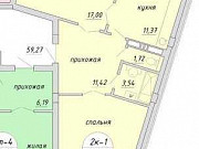 3-комнатная квартира, 67 м², 4/17 эт. Новосибирск