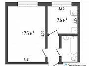 1-комнатная квартира, 31 м², 4/8 эт. Нижневартовск