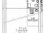 1-комнатная квартира, 50 м², 2/2 эт. Архангельск