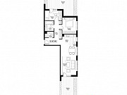 3-комнатная квартира, 77 м², 1/14 эт. Москва