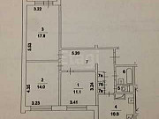 3-комнатная квартира, 71 м², 16/17 эт. Москва