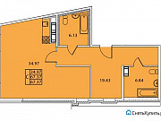 Студия, 67 м², 1/12 эт. Санкт-Петербург