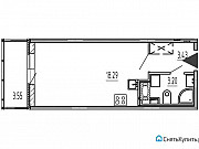 Студия, 24 м², 8/21 эт. Санкт-Петербург