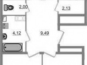 3-комнатная квартира, 72 м², 6/18 эт. Санкт-Петербург